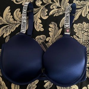 VS VERY SEXY Bombshell Add-2-cups Shine Strap Push-Up Bra•34DDD•Never been used